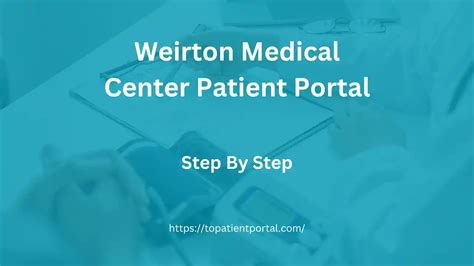 WMC Patient Portal · Weirton Medical Center ·