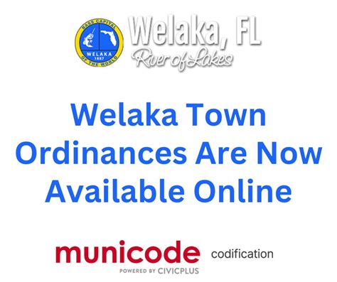 Welaka, FL - library.municode.com