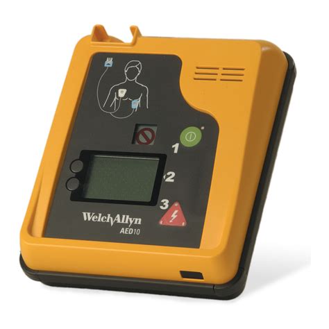 Welch Allyn AED 10 Trainer 980150 AED10 Remote Manual …