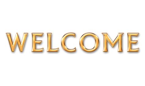 Welcome!