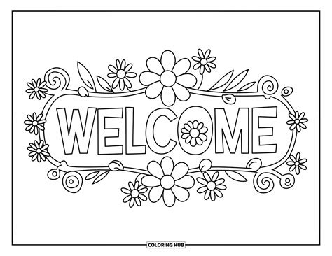 Welcome Coloring