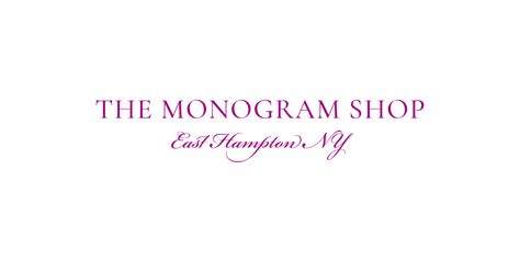 Welcome The Monogram Shop