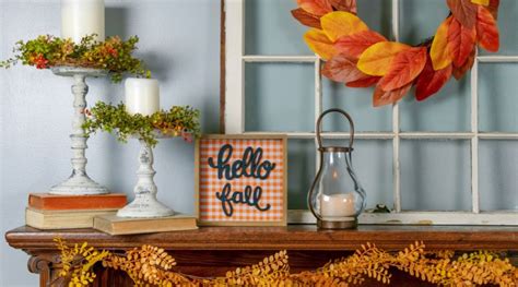 Welcome autumn into your home with fresh colors, textures
