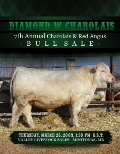 Welcome to our 7th Annual Bull Sale - Charolais Banner