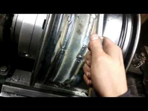 Weld a rim. How to weld a cracked alloy wheel. TIG welding alloy.Cut (chase) out to the root of the crack and a little beyond. Check for any bends or bows and rectify as... 