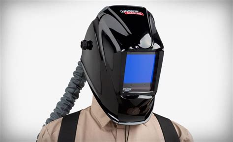 Welding Helmet provides clean, filtered air.