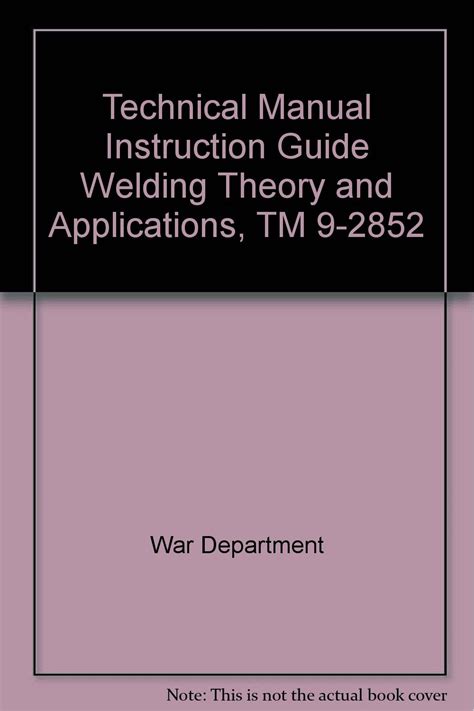 Welding theory and application technical manual instruction guide tm 9 2852. - Microelectronics sedra smith 6th solution manual.