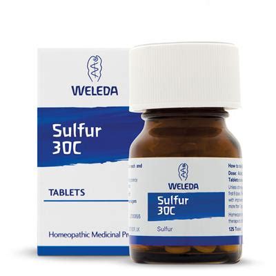 Weleda Sulfur 30c - NVS Pharmacy