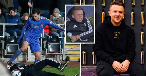 Well, the ball boy who was kicked by Eden Hazard is known as Charlie Morgan.