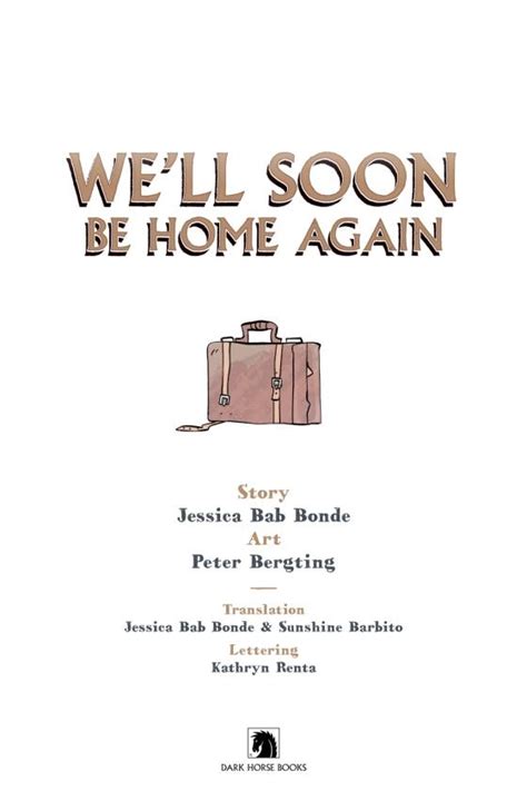 Read Online Well Soon Be Home Again By Jessica Bab Bonde