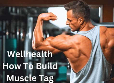 WellHealth How to Build Muscle Tag Effectively