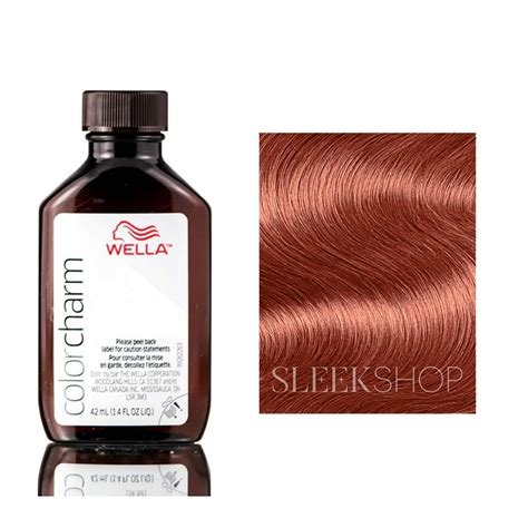 Wella Color Charm Liquid Creme Hair Color #435 Light Golden Brown