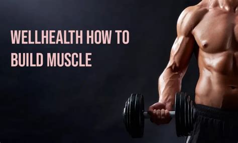 Wellhealth How To Build Muscle Tag Complete Guide Blog Angle blooket