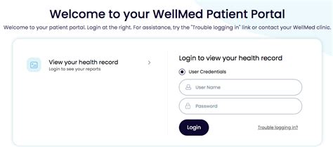 Log in to your patient portal to see you