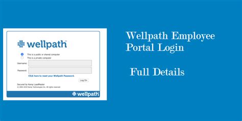 Wellpath login employee. Aquí nos gustaría mostrarte una descripción, pero el sitio web que estás mirando no lo permite. 