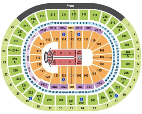 Wells Fargo Center Tickets & Seating Chart - ETC