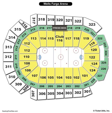 Wells fargo center seating chart section 108Wells fargo arena section 