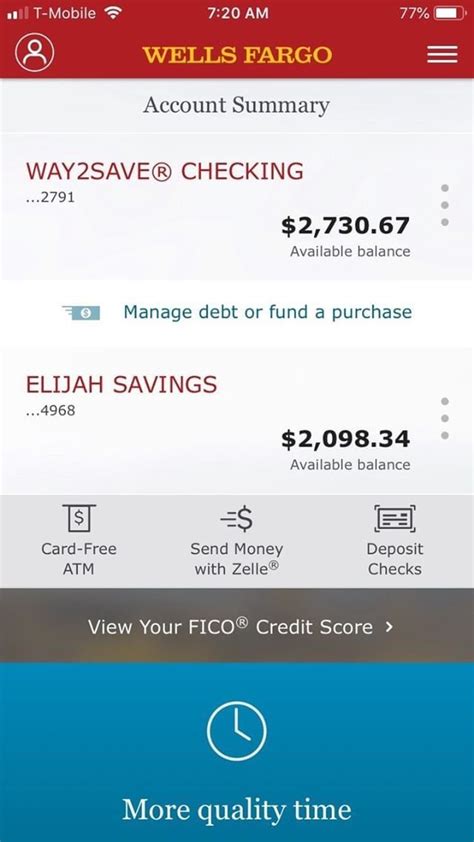 Wells Fargo Bank | Financial Services & Online Banking. Simplify your life. Your money's at hand with Everyday Checking. Start now. Checking. Savings & CDs. Credit Cards. Home …. 