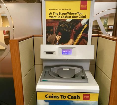 Wells fargo coin machine. What banks have free coin counting machines? Many banks have Coinstar machines located inside their branches. However, some banks charge a fee for this service. To learn more, contact your bank’s customer service department. Chase, Wells Fargo, PNC, and U.S. Bank are a few of the banks that have free coin counting machines. 
