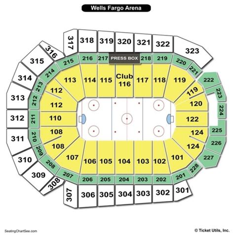 Wells fargo des moines seating chart. For most events, rows in Section 112 are labeled AA-CC, 1-17, 21-23. There is wheelchair seating betweeen Rows 17 and 21. For hockey games, row 1 is usually the first row. Row 1 is usually the first row for concerts. An entrance to this section is located at Row 17. When looking towards the court/ice/stage, lower number seats are on the left. 