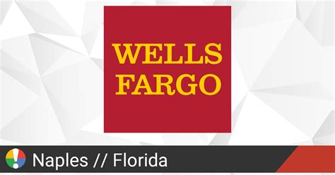 Wells fargo naples fl. NAPLES, FL, 34104. Phone: 239-353-1831. Services and Information ... Use the Wells Fargo Mobile® app to request an ATM Access Code to access your accounts without ... 