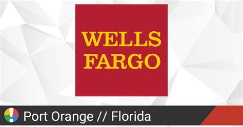 Wells fargo port orange. Find a Wells Fargo location Enter an address, landmark, ZIP code, or city and state. ... PORT ORANGE. 3860 S NOVA RD. PORT ORANGE, FL, 32127. Phone: 386-254-7273. 