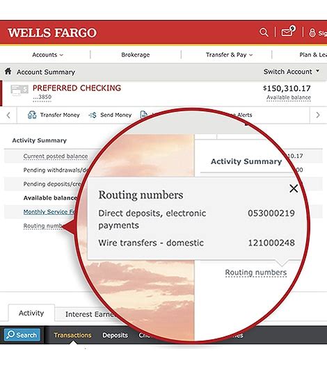 Wells Fargo Routing Numbers — All States. Every state has at least one Wells Fargo routing number. Texas has two. ... Arizona: 122105278: Arkansas: 111900659 ...