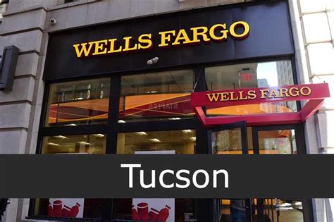 TUCSON, AZ, 85749. Phone: 520-792-5281. Services and Information . Get directions. Enter your starting address. Lobby Hours. Mon-Fri 09:00 AM-05:00 PM; Sat-Sun closed; ... Use the Wells Fargo Mobile® app to request an ATM Access Code to access your accounts without your debit card at any Wells Fargo ATM.. 