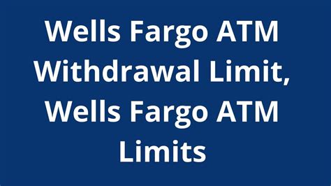Wells fargo withdrawal limit 2022. The federal rule limiting 'convenient' savings account withdrawals to six per month was abolished in 2020. Banks continuing to enforce such limits or to charge extra for additional withdrawals are ... 