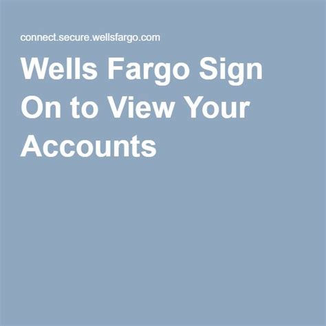 Wells sign on to view your accounts. Things To Know About Wells sign on to view your accounts. 