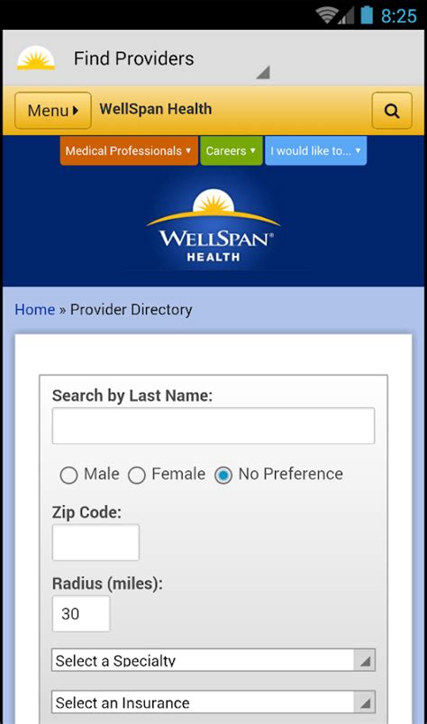 WellSpan External Account Registration Code