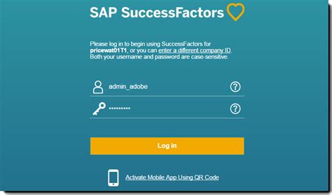 2655655 - How to Find the SuccessFactors Company