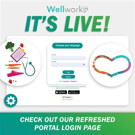 Wellworks for you login. to your personal account via the Wellworks For You mobile app. Search WELLWORKS FOR YOU on your Play Store or App Store. Please Note: Apple devices and apps can only be synced via the Wellworks For You mobile app. Users should only sync one device or app. 1. Log into the Wellworks For You Mobile App with your portal login information. 2. 