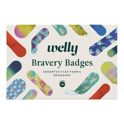 Welly Bravery Badges Fabric Bandages 1 Tin - eBay