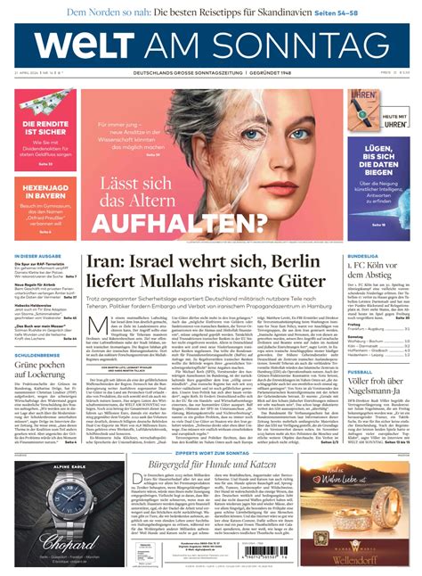 Welt am sonntag artikel suchen