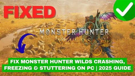 Wemod monster hunter wilds crashing.  Please post any suggestions, bug r...