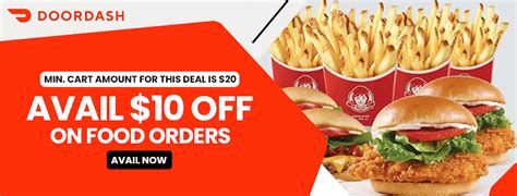 Mar 17, 2019 · Wendy's and DoorDash have teamed up to offer a free meal deal to customers who order food through the on-demand delivery service. ... Not only is Wendy's $5 Biggie Bag free with the Doordash promo ... . 