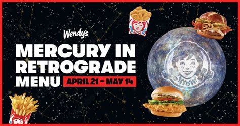 Wendy’s launches menu deals to help fans survive Mercury retrograde