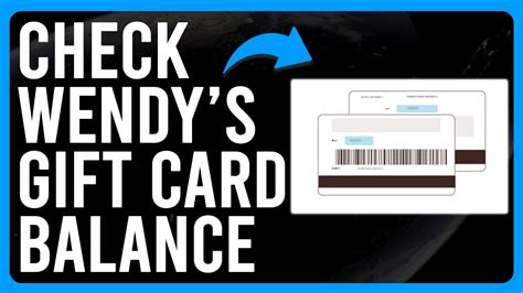 Wendys Gift Card Balance