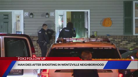 Wentzville man involved in shooting, died