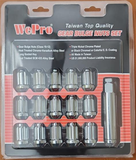 Wepro lug nuts. M.  The world&rsquo;s most trusted wheel accessories including lug nuts, locks, ...