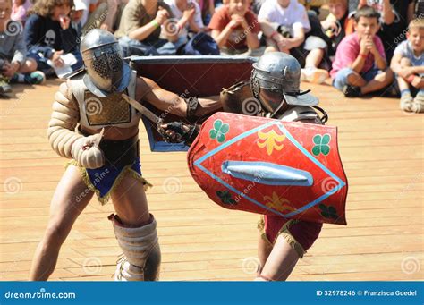 Were gladiators forced to fight in historical reenactments, as they did …