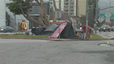 Were homeless people told to move to the Beverly Hills area?