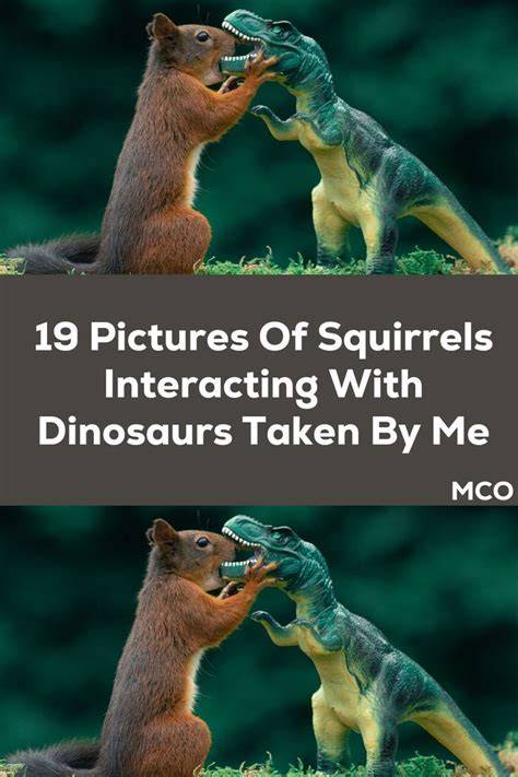 Were squirrels around with dinosaurs.  You are correct that the sentence is...