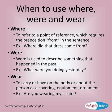 The verb "wear" is an irregular verb. (This means that "wear" does not form its simple past tense or its past participle by adding "-ed" or "-d" to the base form.) The Five Forms of …. 