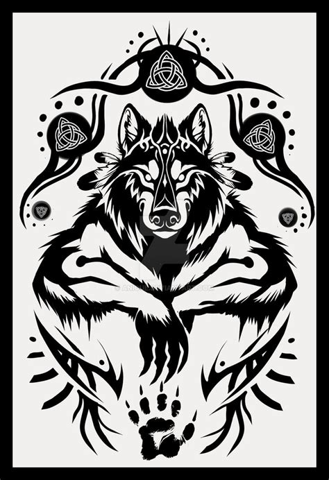 Werewolf Tattoo Symbols Printable Computer Tools