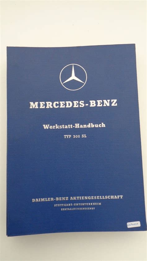 Werkstatthandbuch für mercedes sl 300 r107. - Service manual aas perkin elmer 3030.