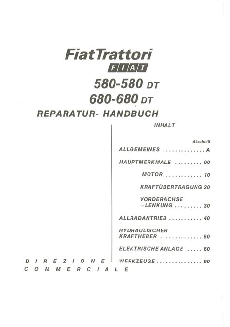 Werkstatthandbuch fiat traktor 580 680 dt. - The ames sword company 1829 1935.