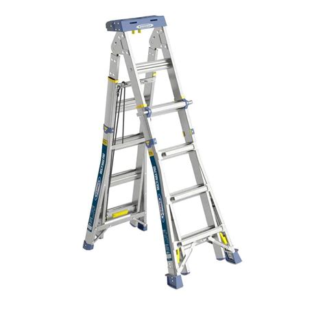 Werner 20 ft. reach aluminum multi-max pro multi-position ladder. Multi-Max Pro 16 ft. Reach Aluminum Telescoping Multi-Position Ladder with 375 lb. Load Capacity Type IAA Duty Rating: 18 ft. Reach MPXA Aluminum Multi-Position Ladder with 300 lbs. Load Capacity Type IA Duty Rating: 11 ft. Height 14 ft. Reach Aluminum Fully Compactable Multi-Position Ladder 375 lbs. Load Capacity Type IAA Duty Rating: Price $ 