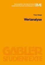 Wertanalyse SpringerLink